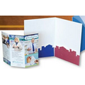 Custom Presentation Folder (2 Angled Pocket / 2 Bus Card Holder)